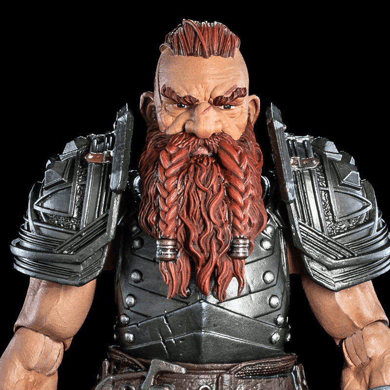 mythic legions ドワーフ Mythic Legions: The Roleplaying Game Dwarf Fighter Action Figure