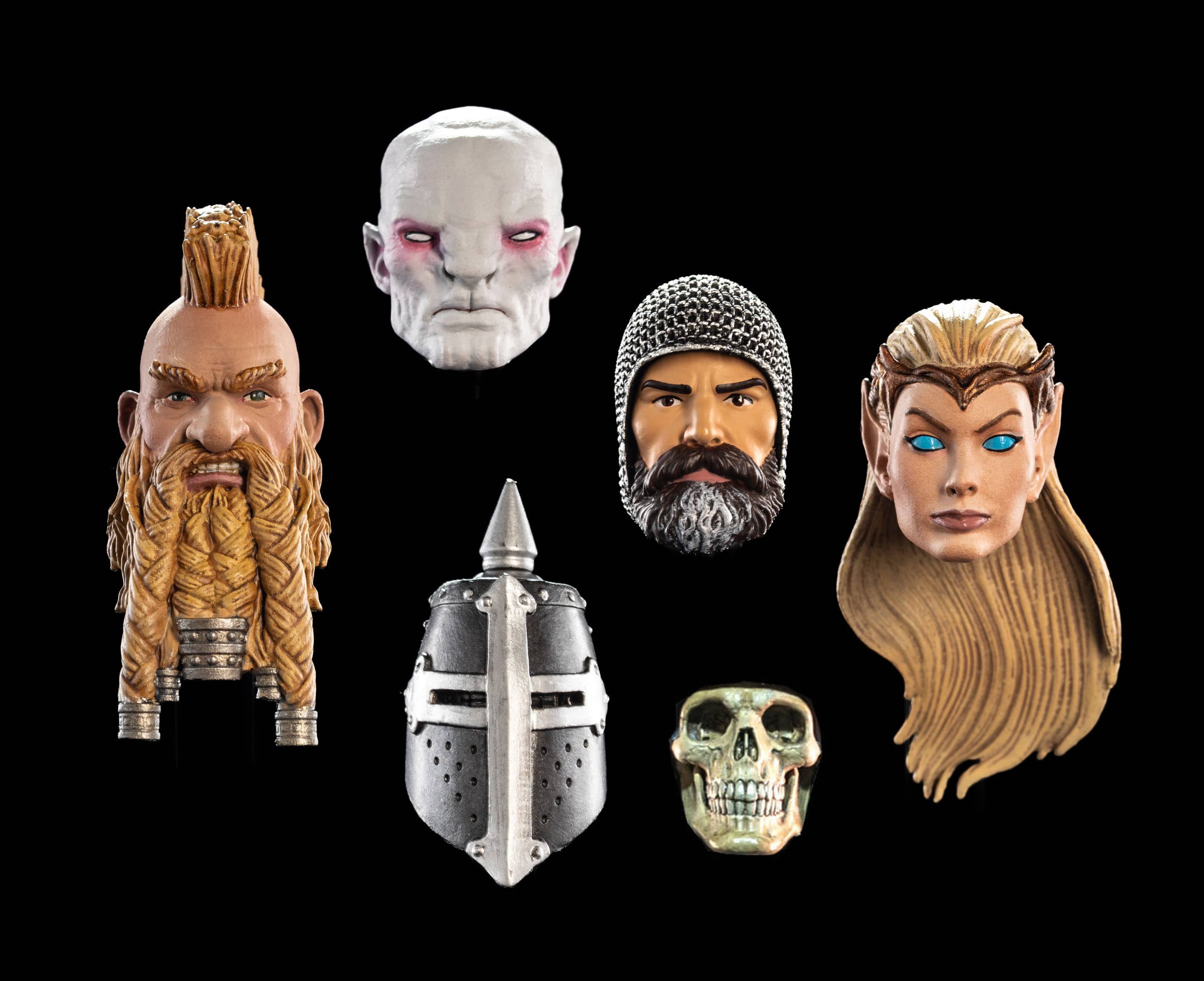 Four Horsemen Studios Mythic Legions: The Roleplaying Game Heads Pack