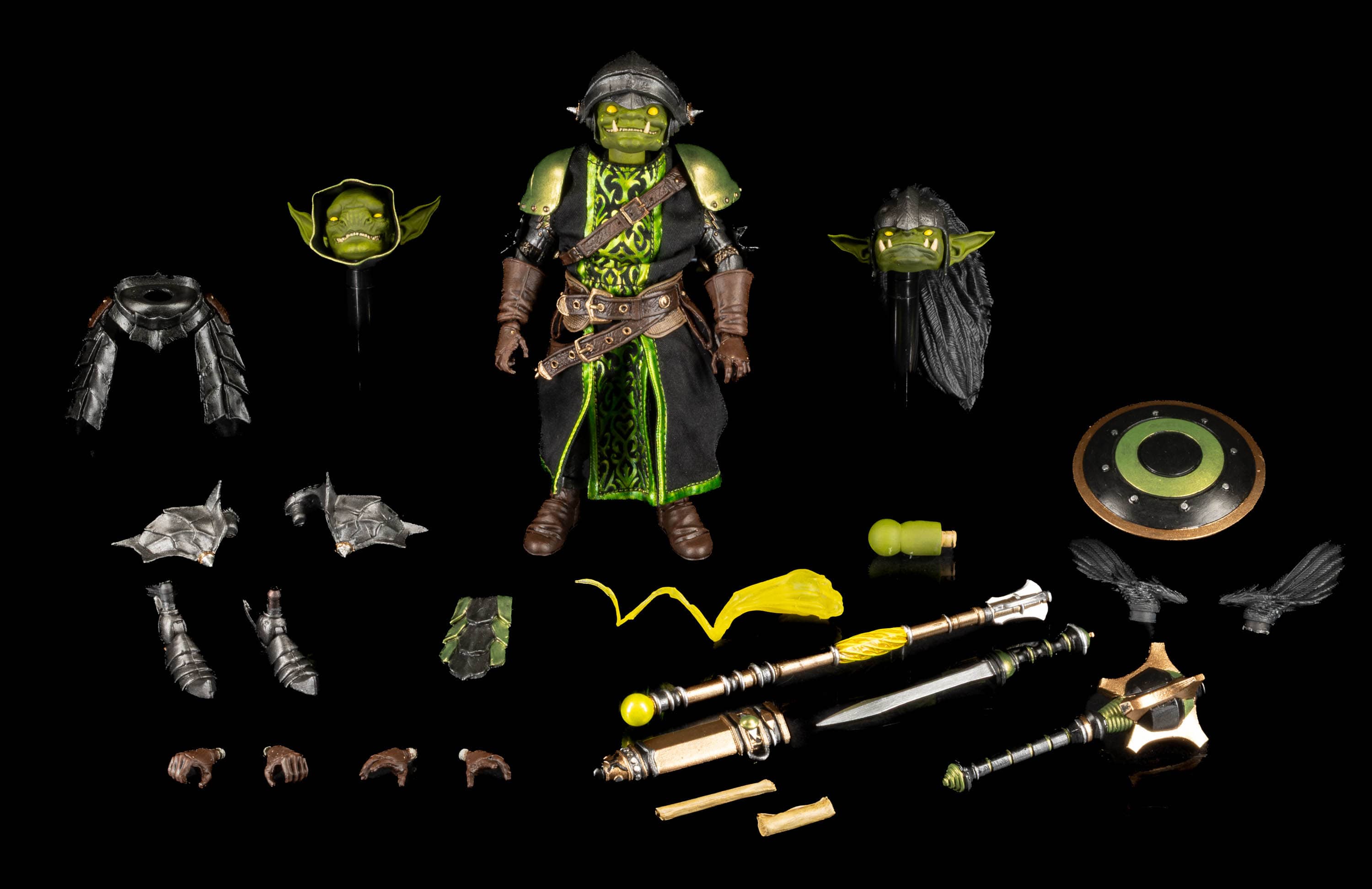 Four Horsemen Studios Mythic Legions: The Roleplaying Game Malignant Paladin/Cleric Deluxe Action Figure
