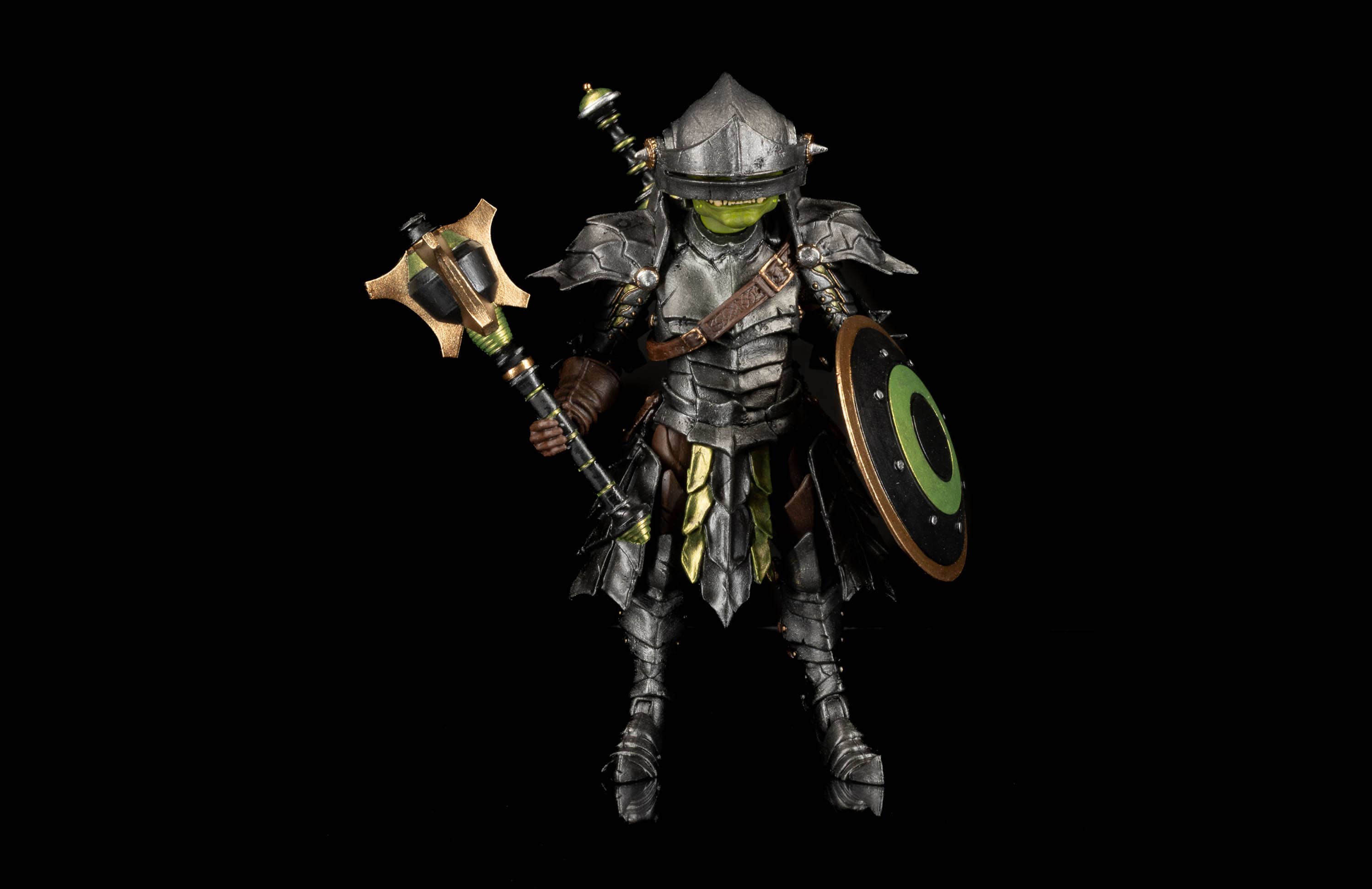 Four Horsemen Studios Mythic Legions: The Roleplaying Game Malignant Paladin/Cleric Deluxe Action Figure