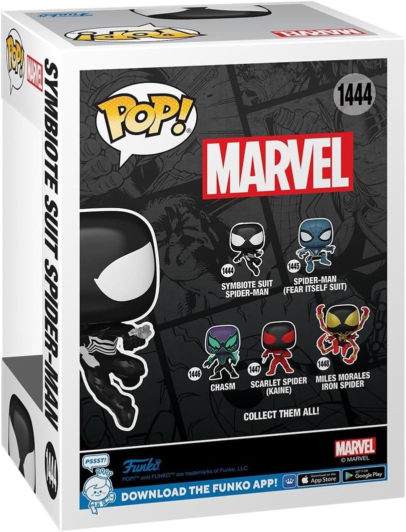 Funko POP! Marvel Symbiote Suit Spider-Man Vinyl Figure