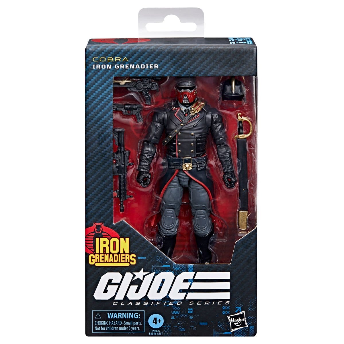 Hasbro G.I. Joe Classified Series #132 Iron Grenadier Action Figure