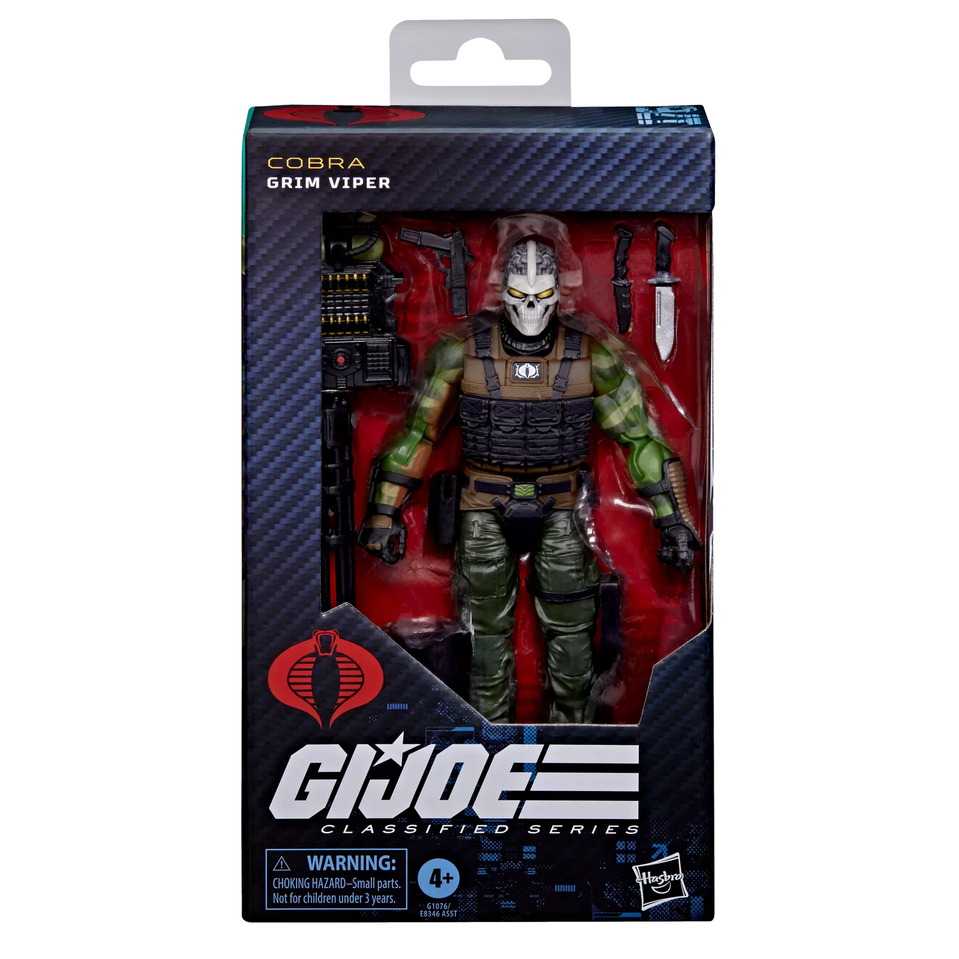 Hasbro G.I. Joe Classified Series #176 Grim Viper Action Figure