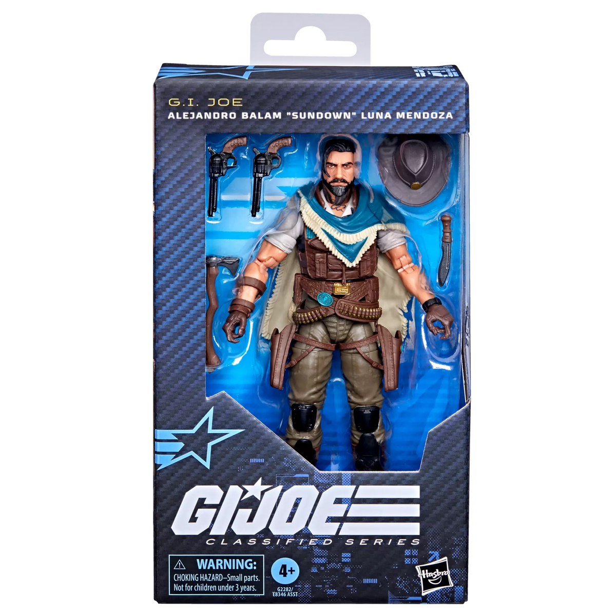 Hasbro G.I. Joe Classified Series #200 Alejandro Balam "Sundown" Luna Mendoza Action Figure