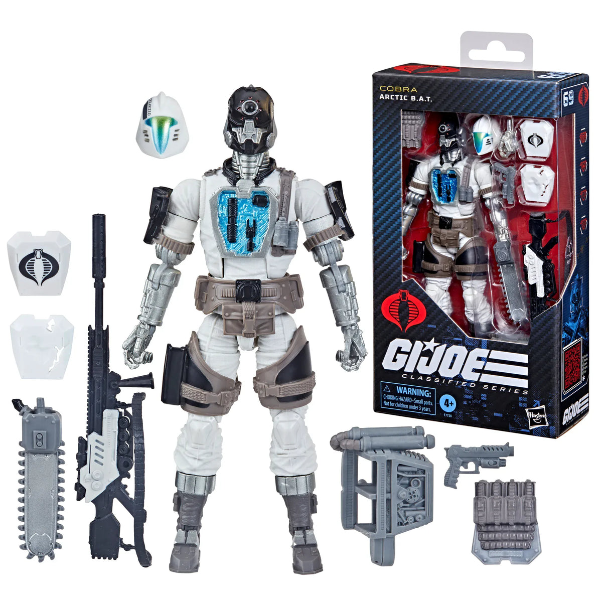 Hasbro G.I. Joe Classified Series Cobra Arctic B.A.T. Action Figure