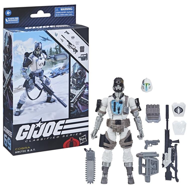 Hasbro G.I. Joe Classified Series Cobra Arctic B.A.T. Action Figure