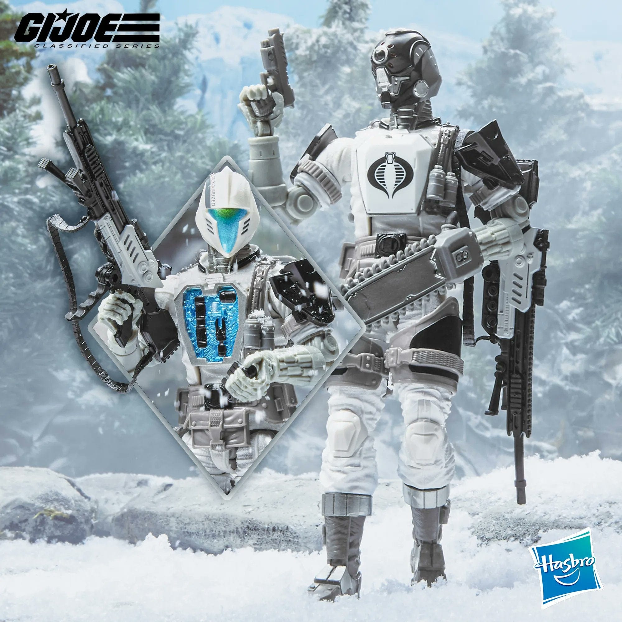 Hasbro G.I. Joe Classified Series Cobra Arctic B.A.T. Action Figure