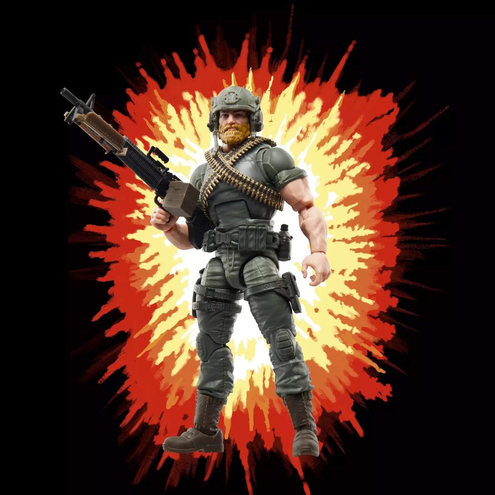 Hasbro G.I. Joe Classified Series Retro Cardback Craig “Rock ’N Roll” McConnel Action Figure
