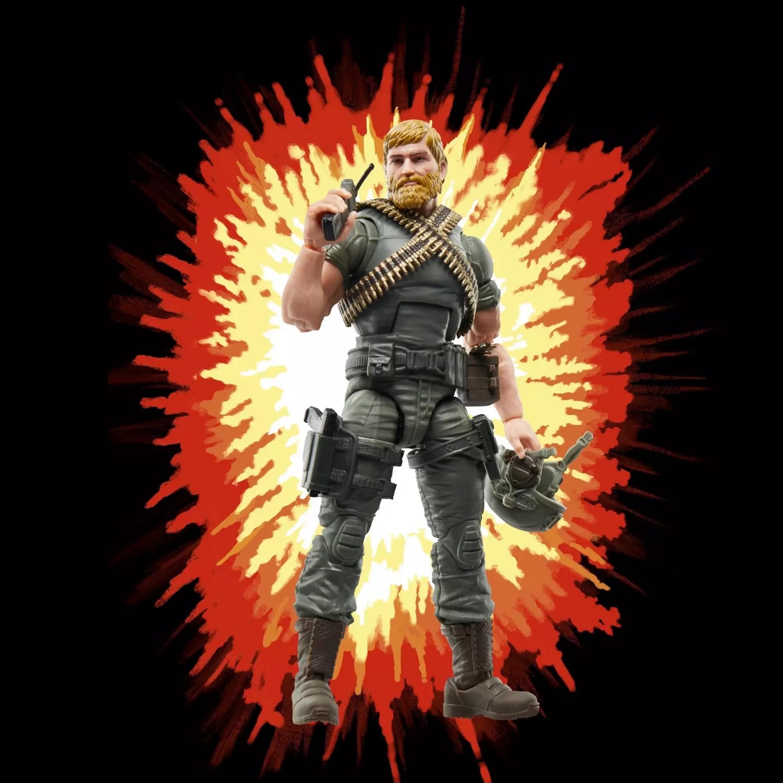 Hasbro G.I. Joe Classified Series Retro Cardback Craig “Rock ’N Roll” McConnel Action Figure