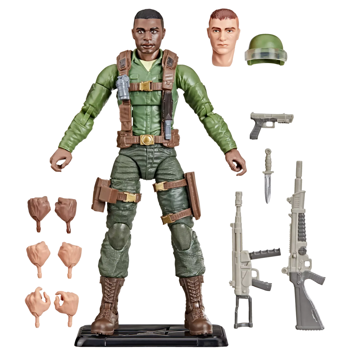 Hasbro G.I. Joe Classified Series Retro Cardback G.I. Joe Trooper Action Figure