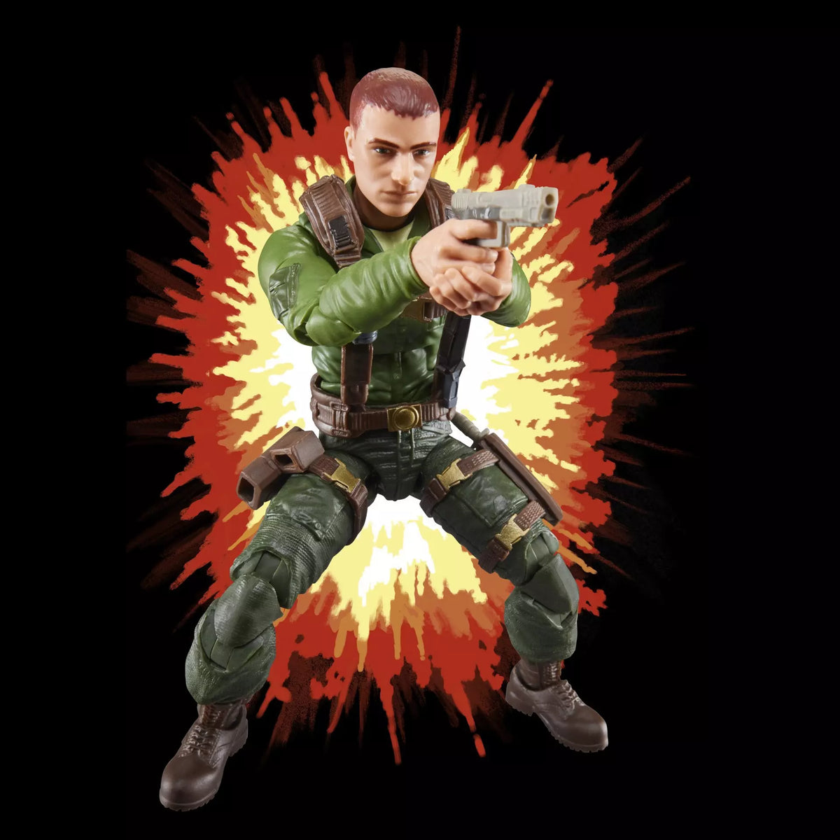 Hasbro G.I. Joe Classified Series Retro Cardback G.I. Joe Trooper Action Figure
