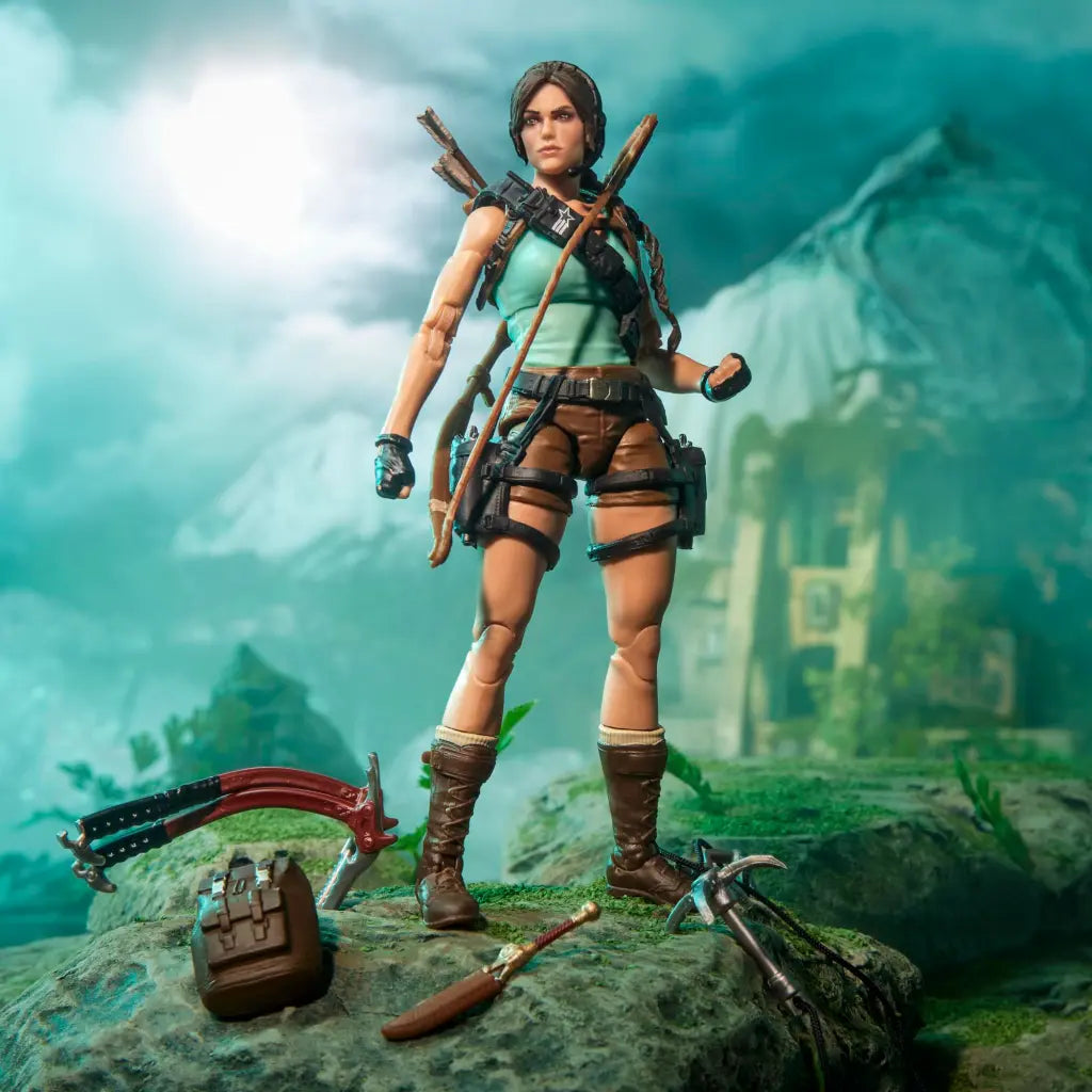 Hasbro G.I. Joe Classified Series Retro Cardback Lara Croft Tomb Raider Action Figure