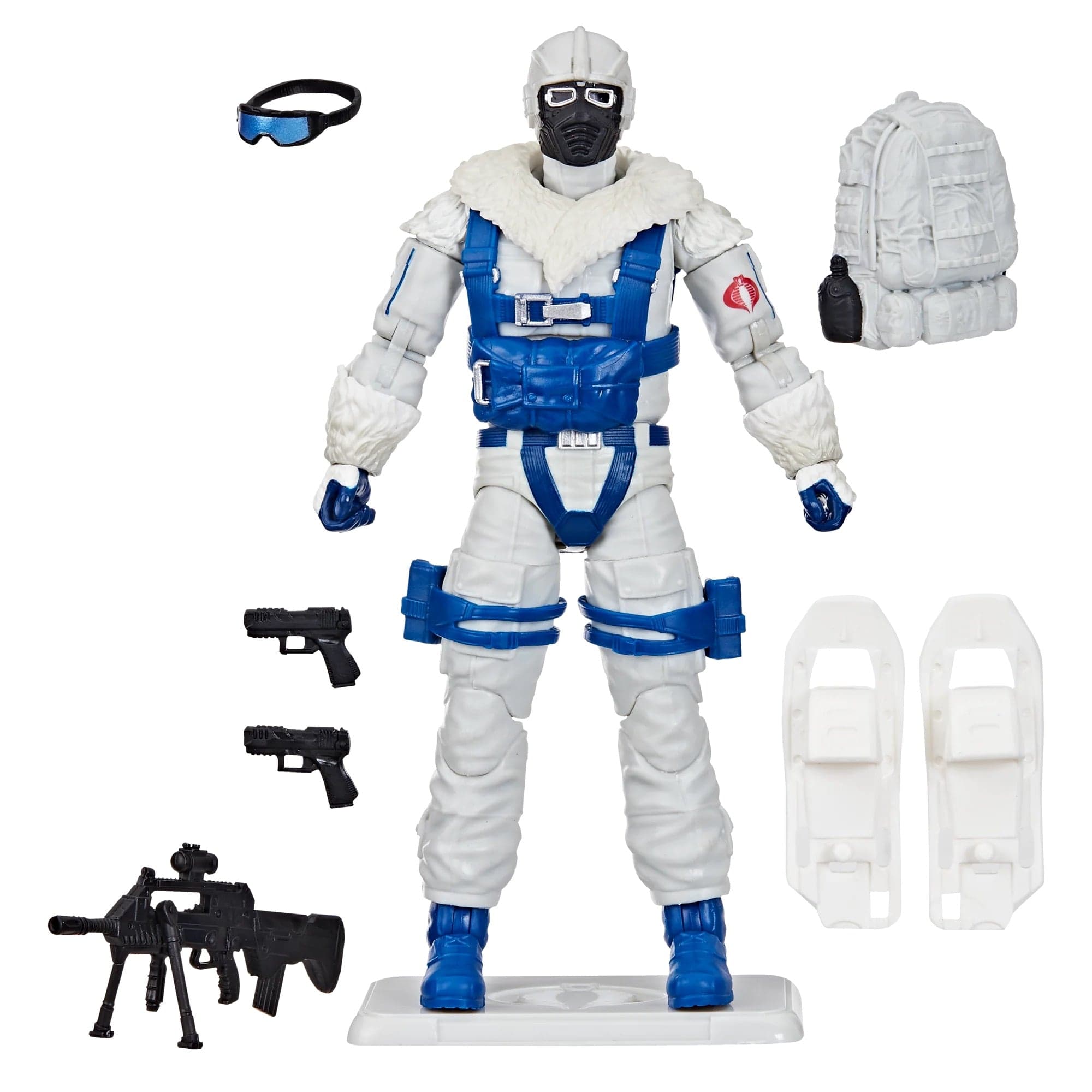 Hasbro G.I. Joe Classified Series Retro Cardback Snow Serpent Action Figure