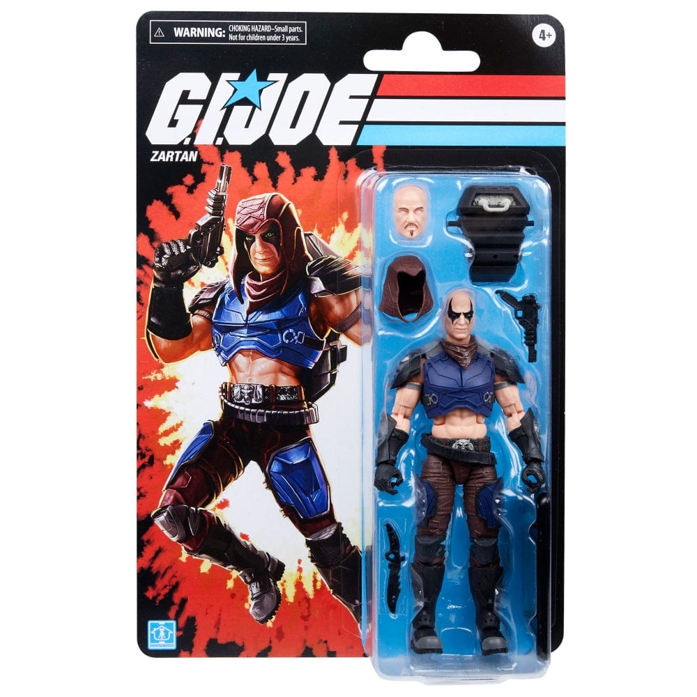 Hasbro G.I. Joe Classified Series Retro Cardback Zartan Action Figure