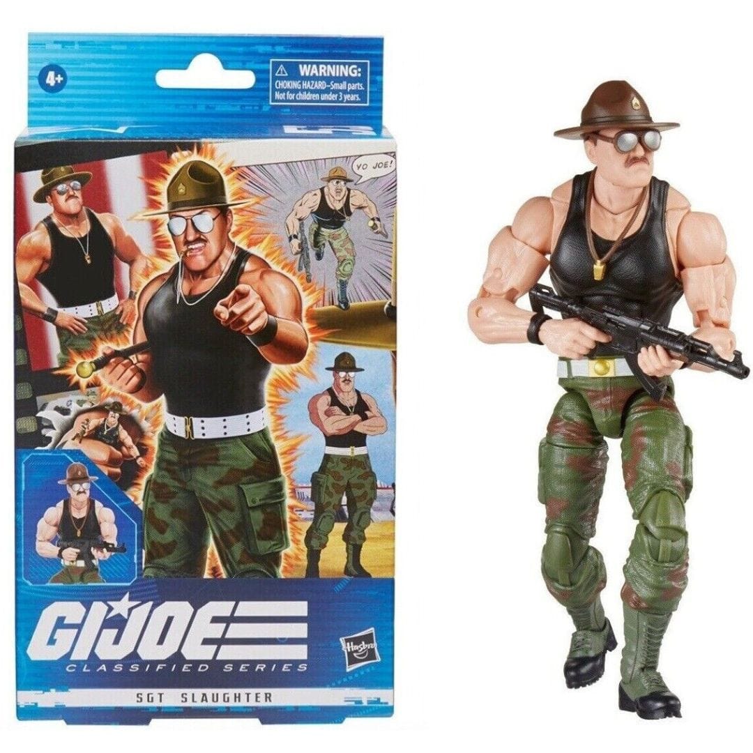 Hasbro G.I. Joe Classified Series Sgt. Slaughter Action Figure