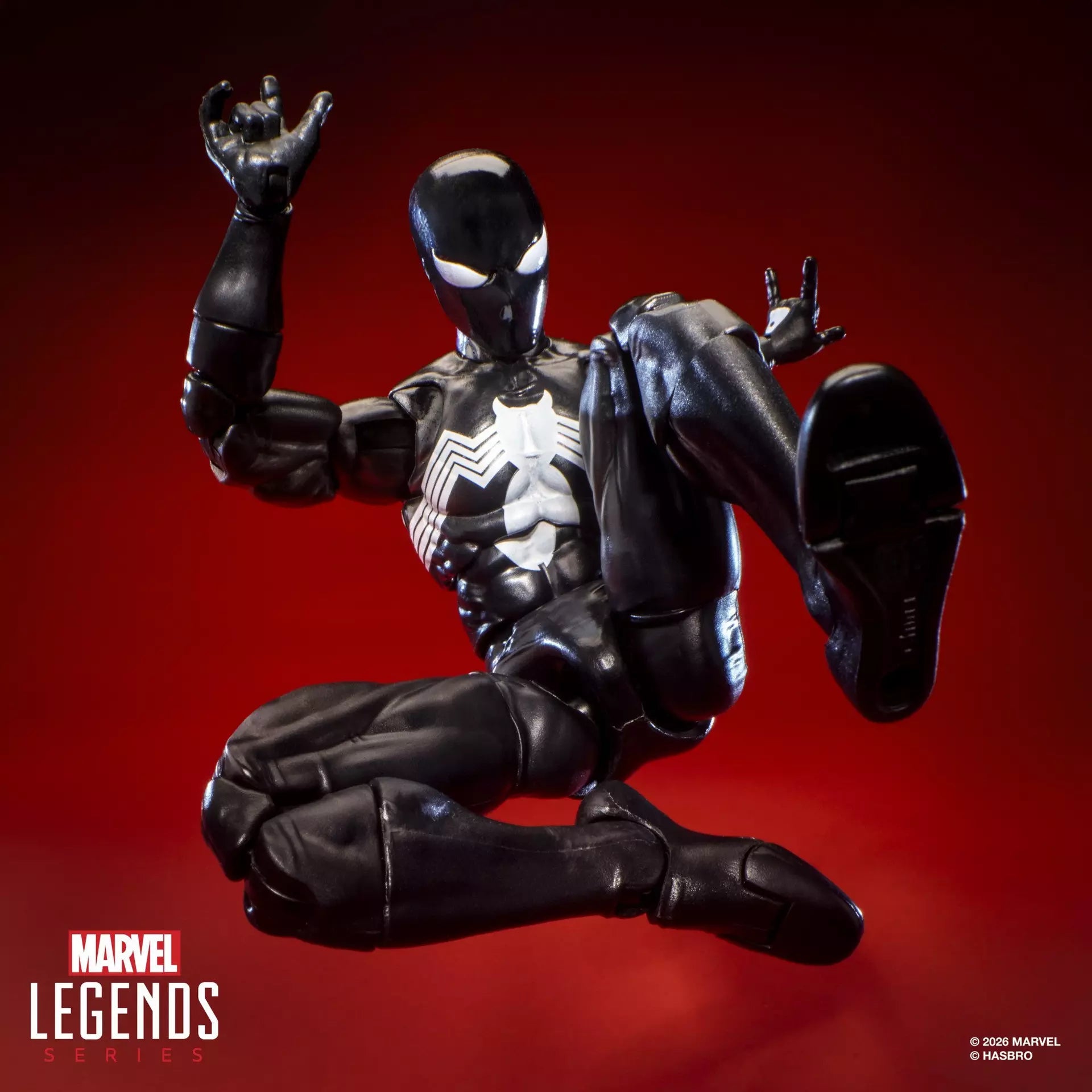 Hasbro Marvel Legends Maximum Series Symbiote Spider-Man Action Figure