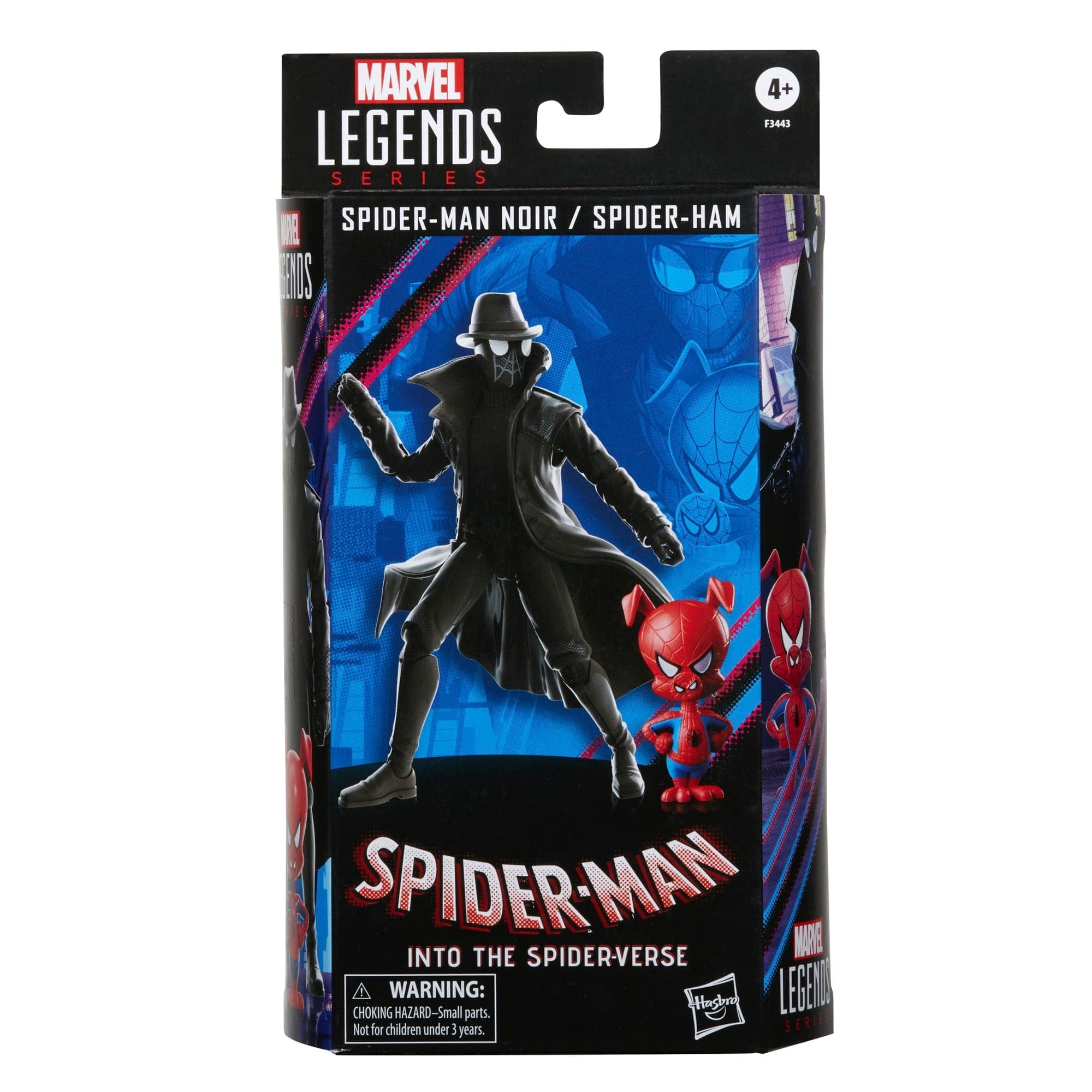 Hasbro Marvel Legends Series 60th Anniversary Spider-Man Noir and Spider-Ham Action Figures 2 pack