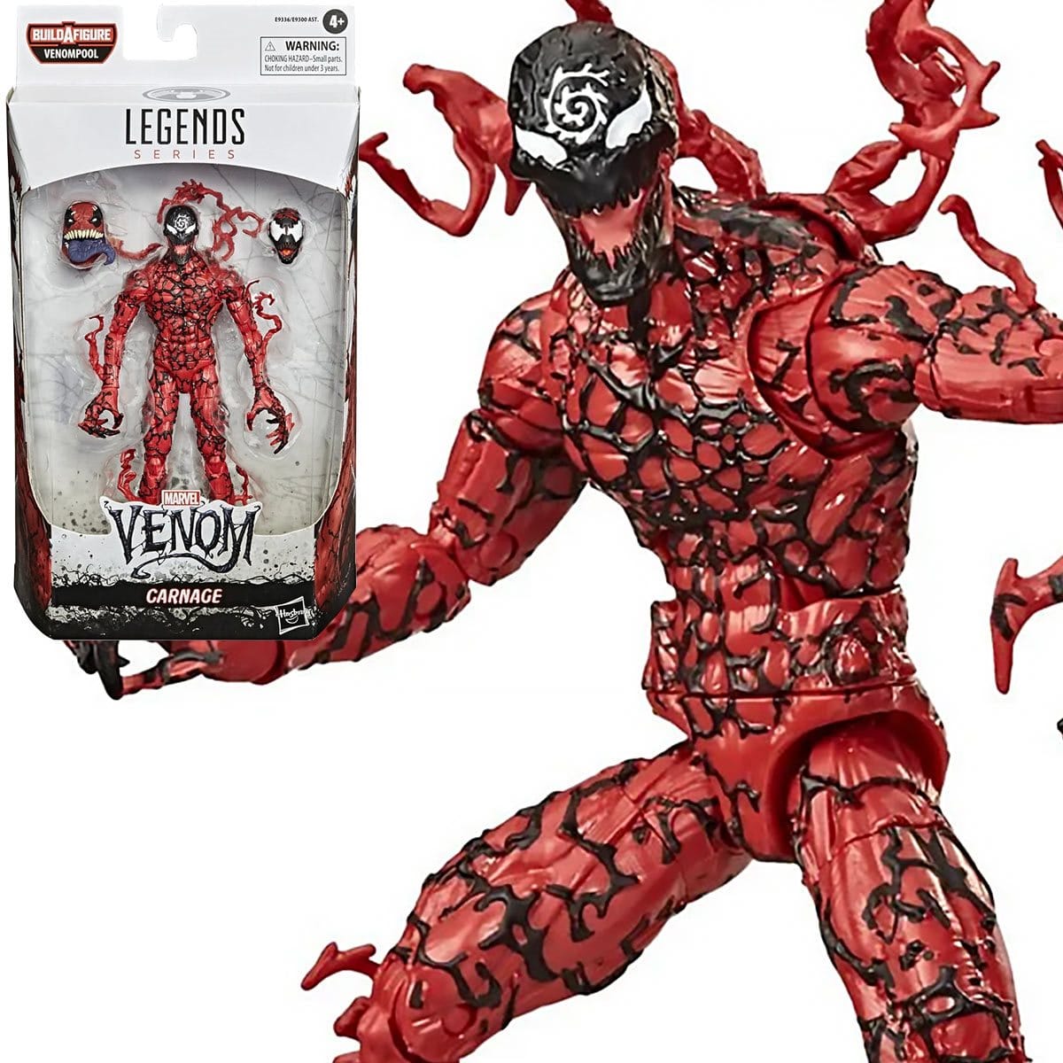 Hasbro Marvel Legends Series Carnage Action Figure (Venompool Build-A-Figure)