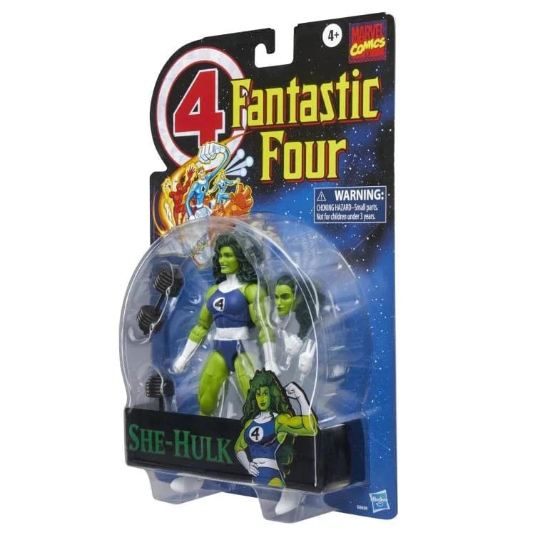 Hasbro Marvel Legends Series Fantastic Four Retro Collection She-Hulk Action Figure