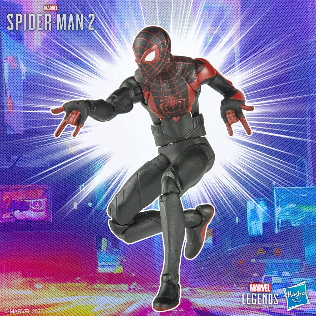 Hasbro Marvel Legends Series Gamerverse Spider-Man 2 Miles Morales Action Figure