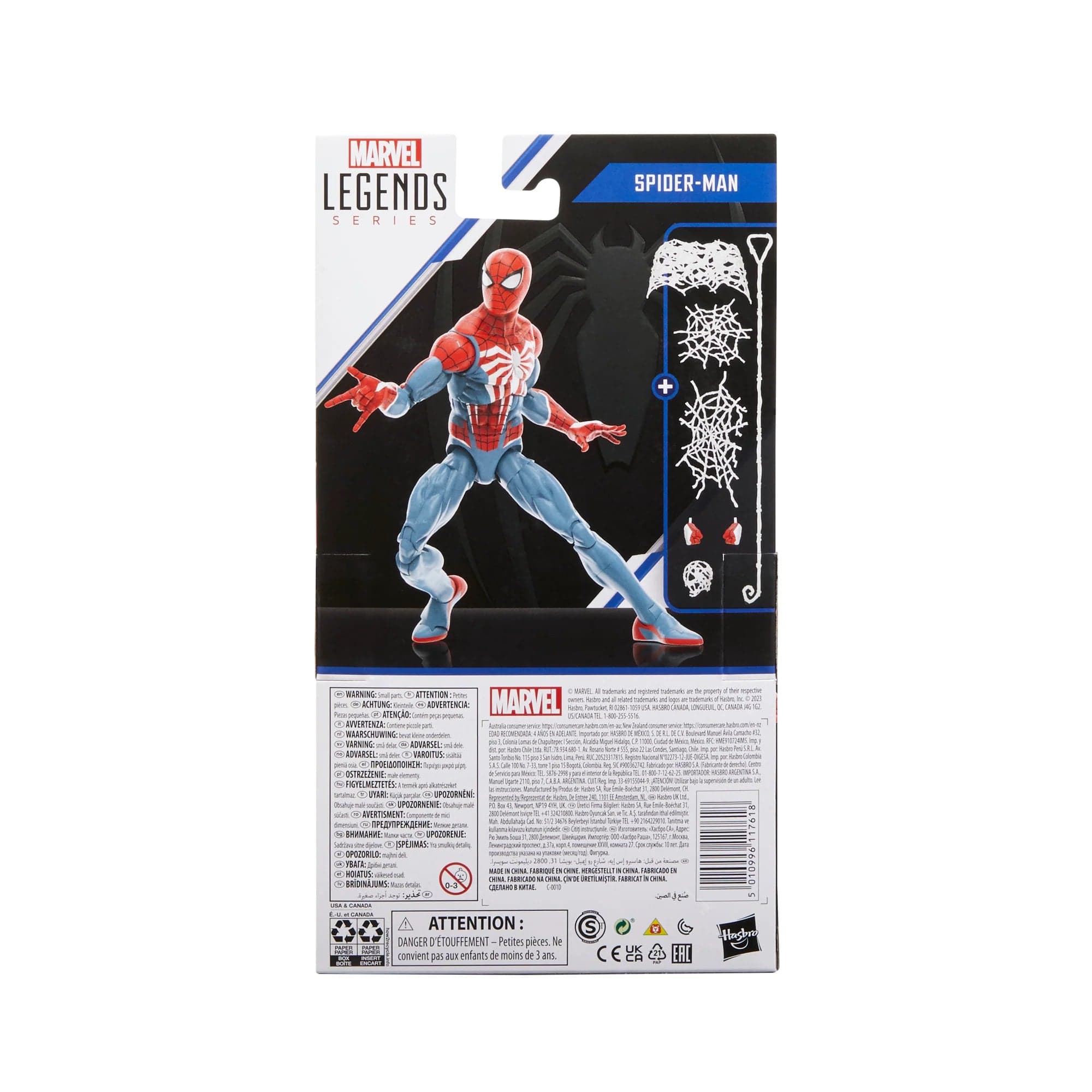Hasbro Marvel Legends Series Gamerverse Spider-Man 2 Spider-Man Action Figure