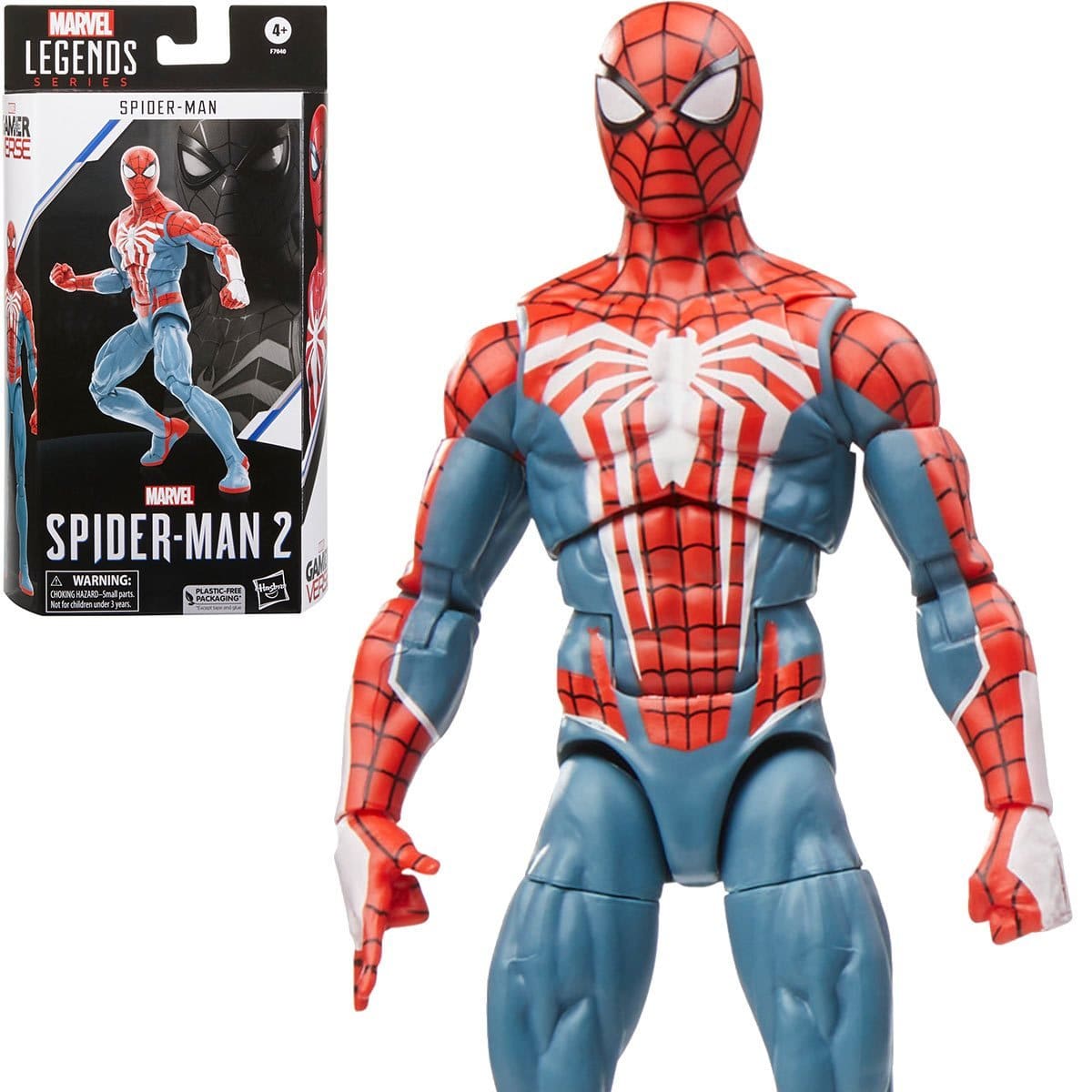 Hasbro Marvel Legends Series Gamerverse Spider-Man 2 Spider-Man Action Figure