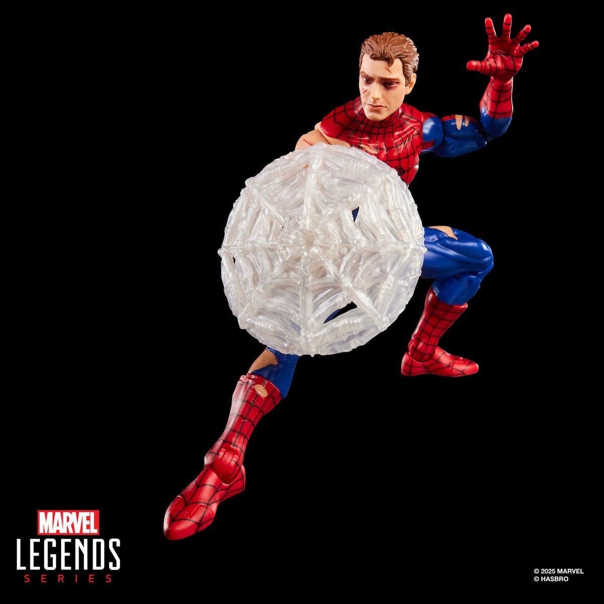 Hasbro Marvel Legends Series Magic: The Gathering Battle-Damaged Spider-Man Action Figure and Card