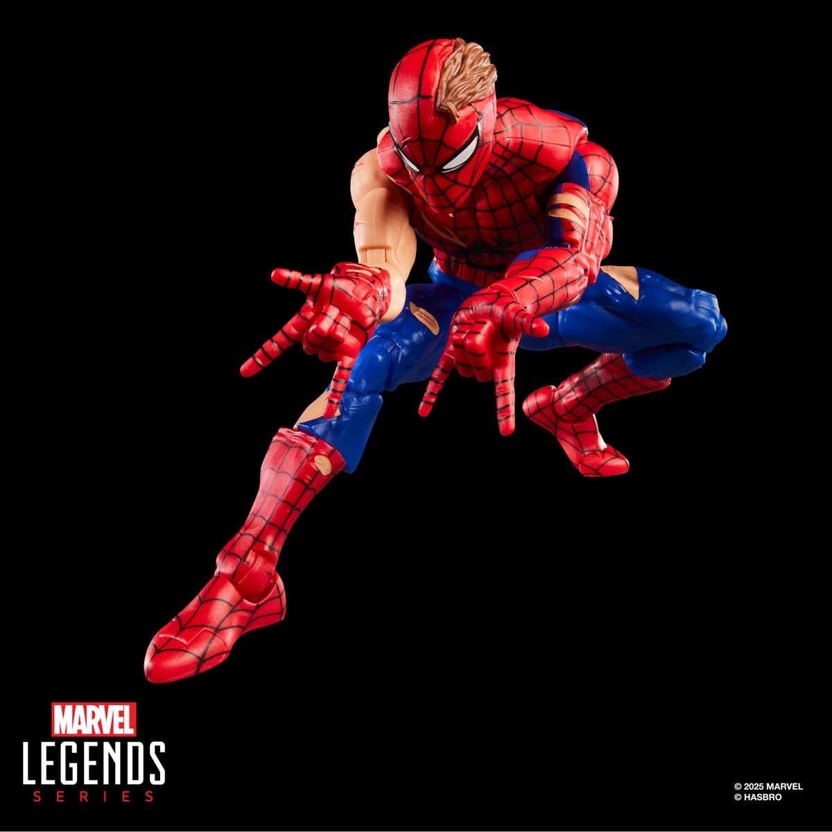 Hasbro Marvel Legends Series Magic: The Gathering Battle-Damaged Spider-Man Action Figure and Card