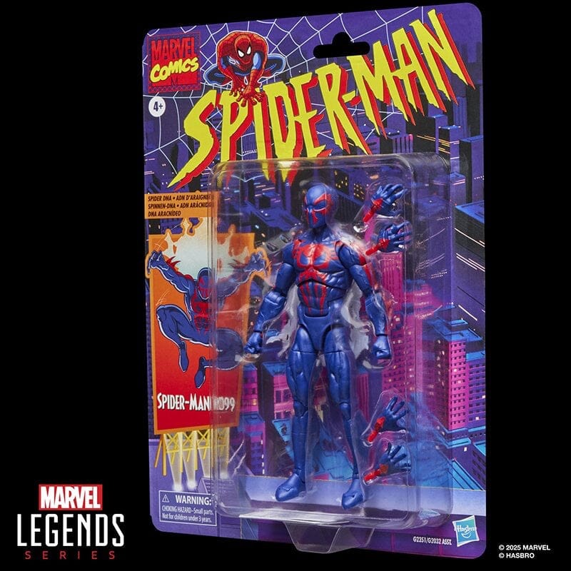 Hasbro Marvel Legends Series Retro Card Spider-Man 2099 Action Figure