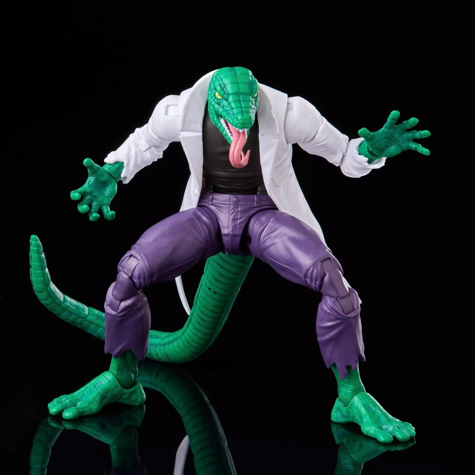 Hasbro Marvel Legends Series Retro Collection Lizard Action Figure