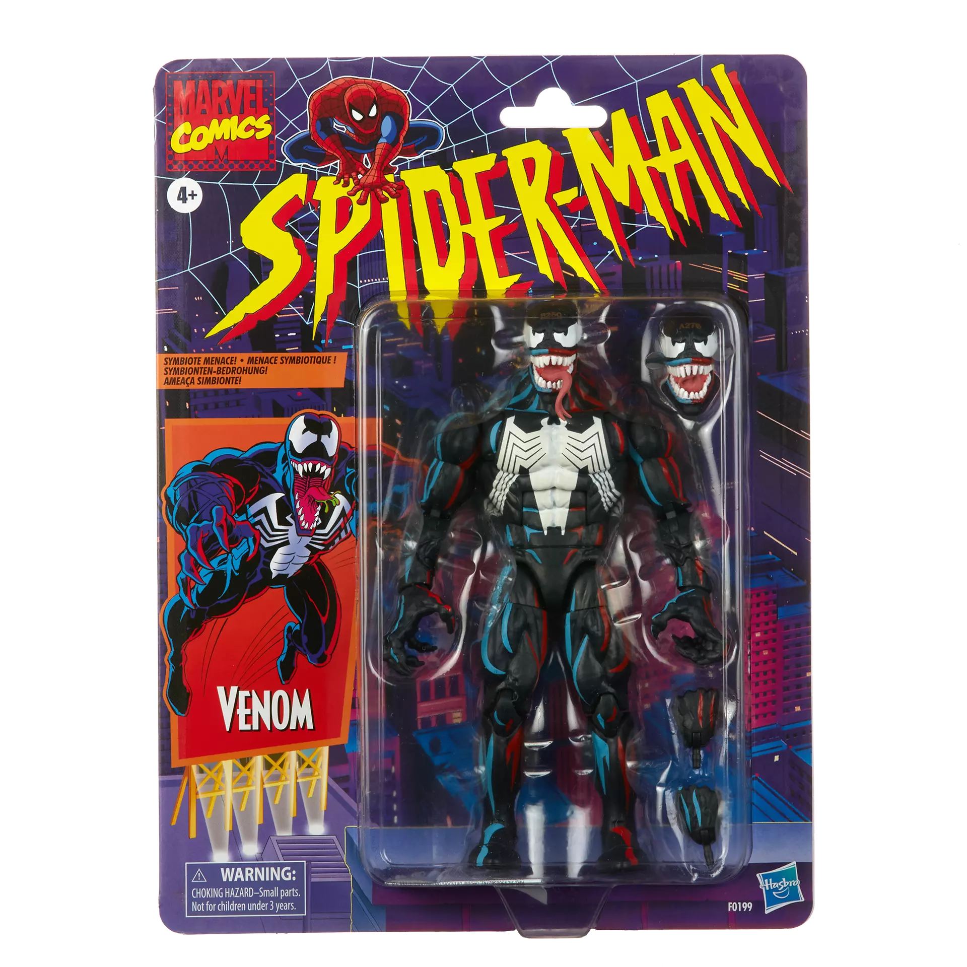 Hasbro Marvel Legends Series Retro Collection Venom Action Figure