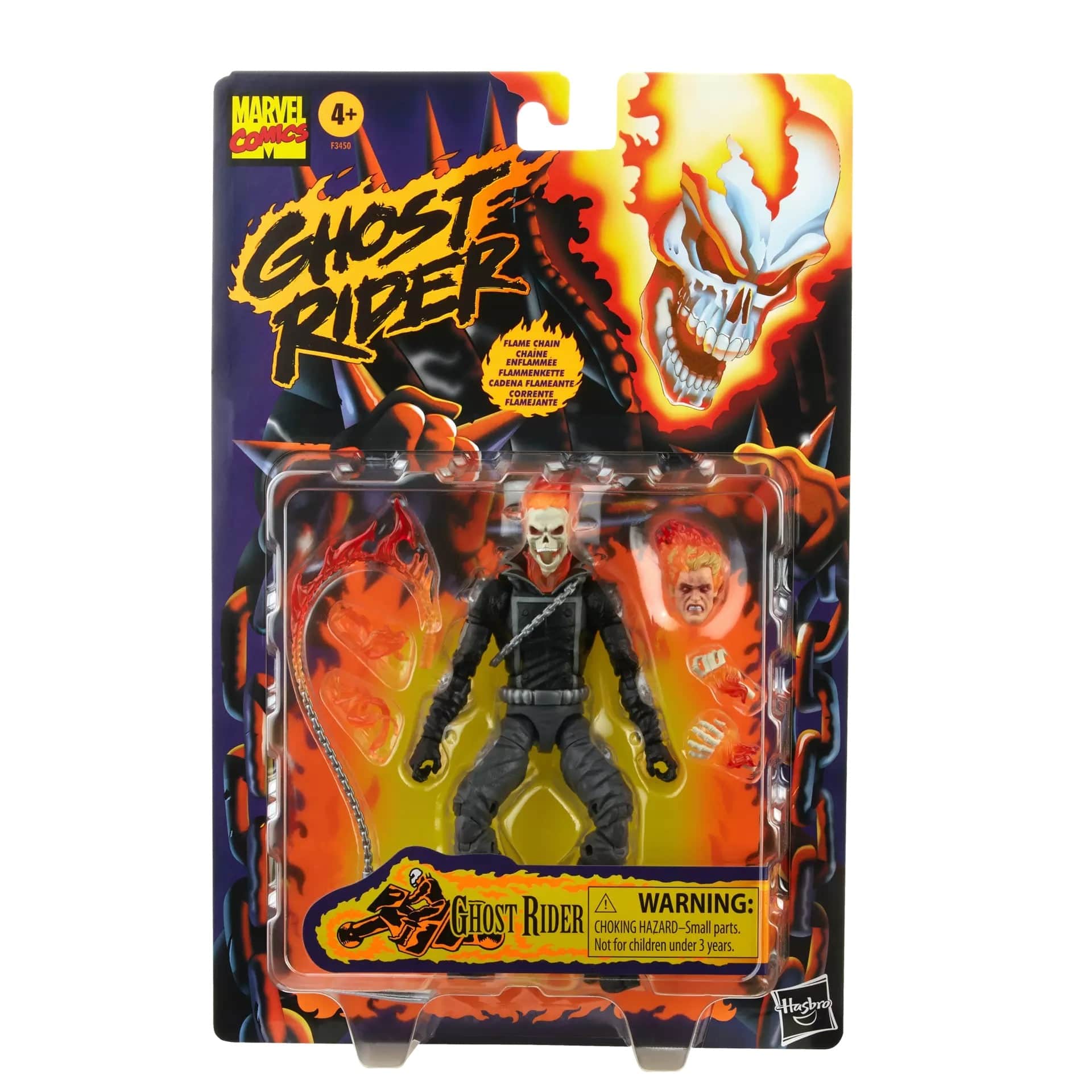 Hasbro Marvel Legends Series Retro Ghost Rider Action Figure