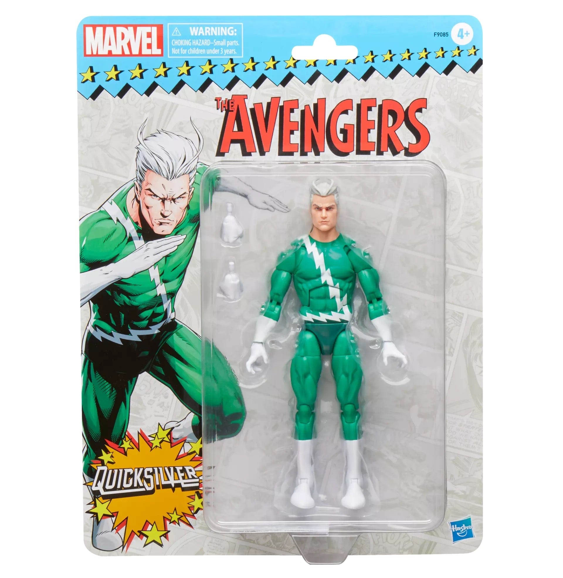 Hasbro Marvel Legends Series Retro Quicksilver Action Figure