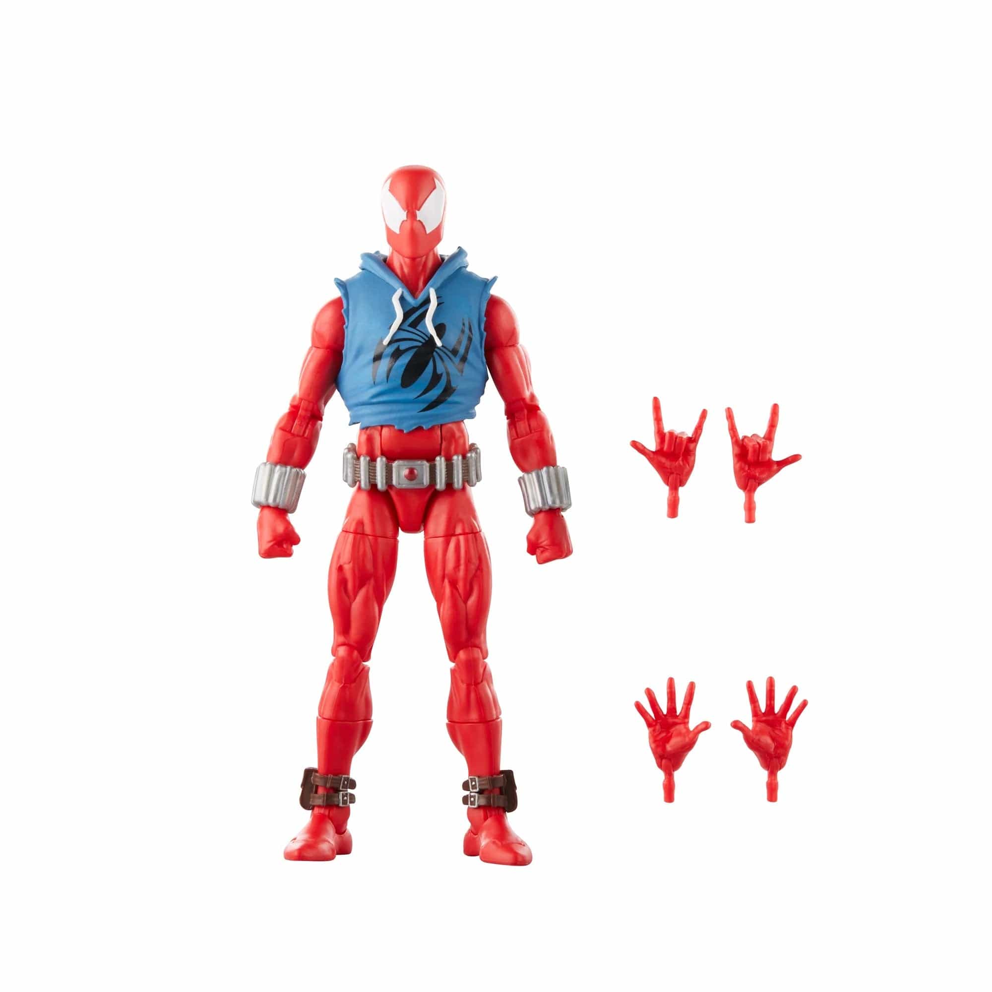 Hasbro Marvel Legends Series Retro Spider-Man Scarlet Spider Action Figure