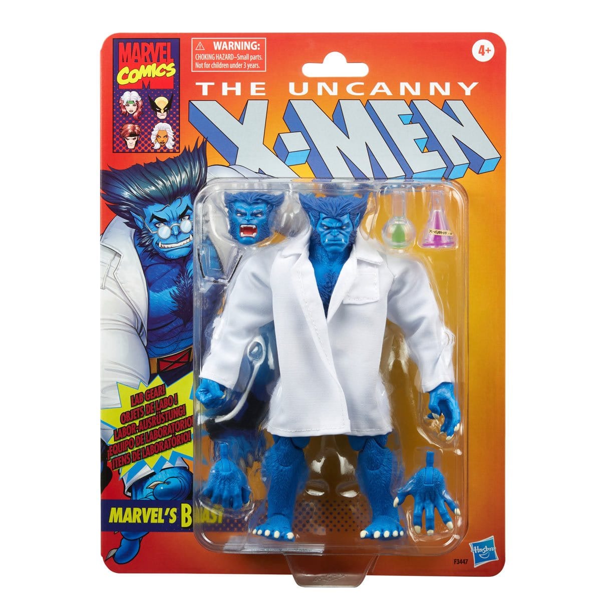 Hasbro Marvel Legends Series Retro X-Men Beast Action Figure