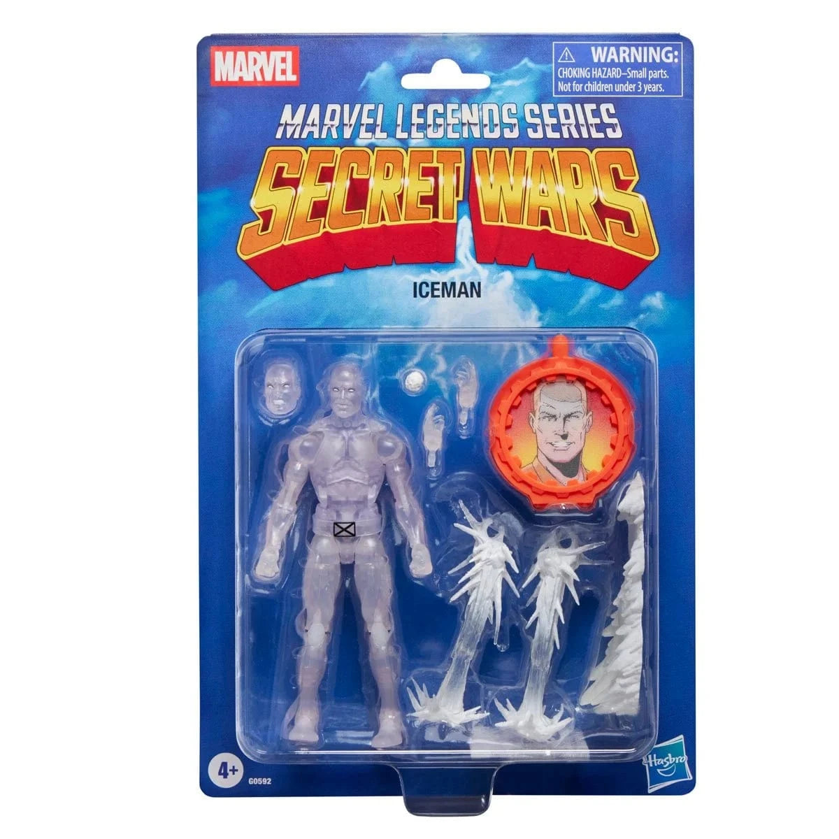 Hasbro Marvel Legends Series Secret Wars Iceman Action Figure