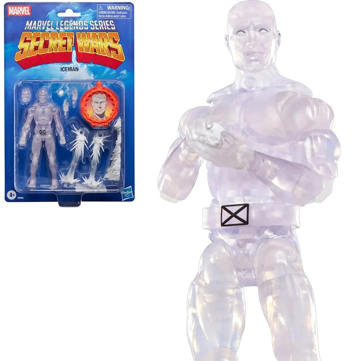 Hasbro Marvel Legends Series Secret Wars Iceman Action Figure