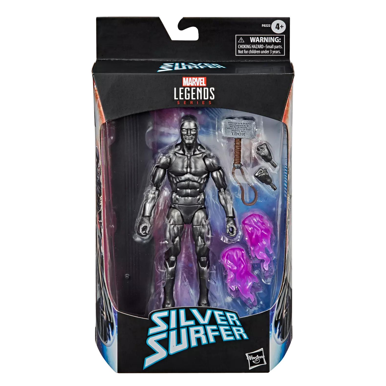 Hasbro Marvel Legends Series Silver Surfer With Mjolnir Action Figure