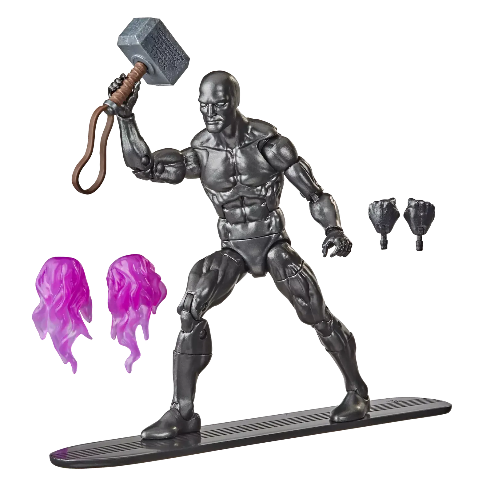 Hasbro Marvel Legends Series Silver Surfer With Mjolnir Action Figure
