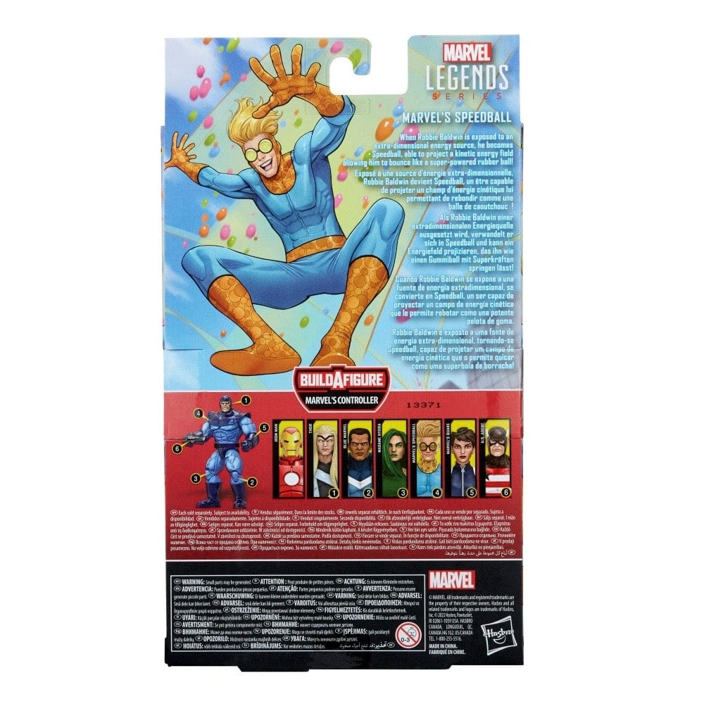 Hasbro Marvel Legends Series Speedball Action Figure (Controller Build-A-Figure)