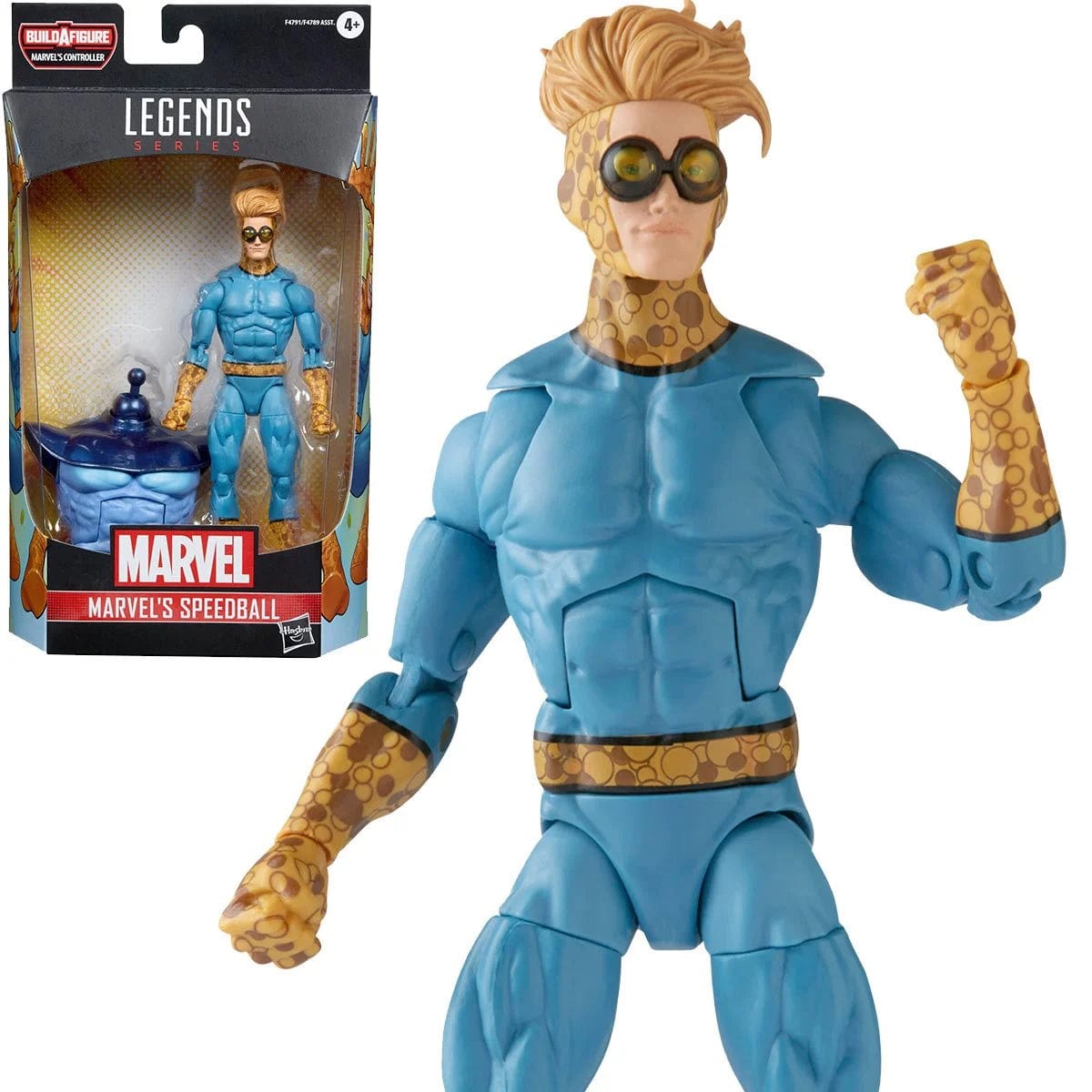 Hasbro Marvel Legends Series Speedball Action Figure (Controller Build-A-Figure)