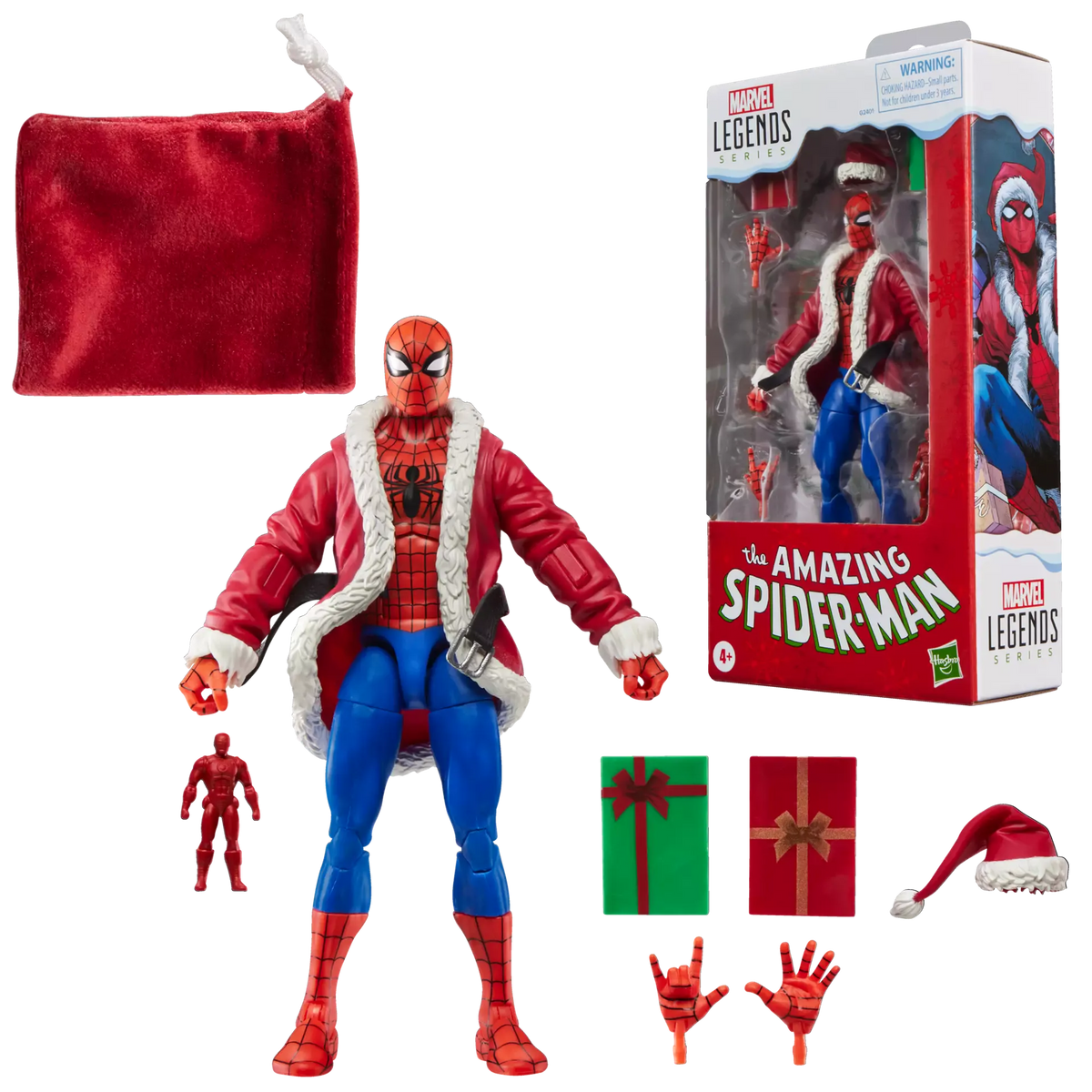 Hasbro Marvel Legends Series Spider-Man (Marvel Holiday Special) Action Figure