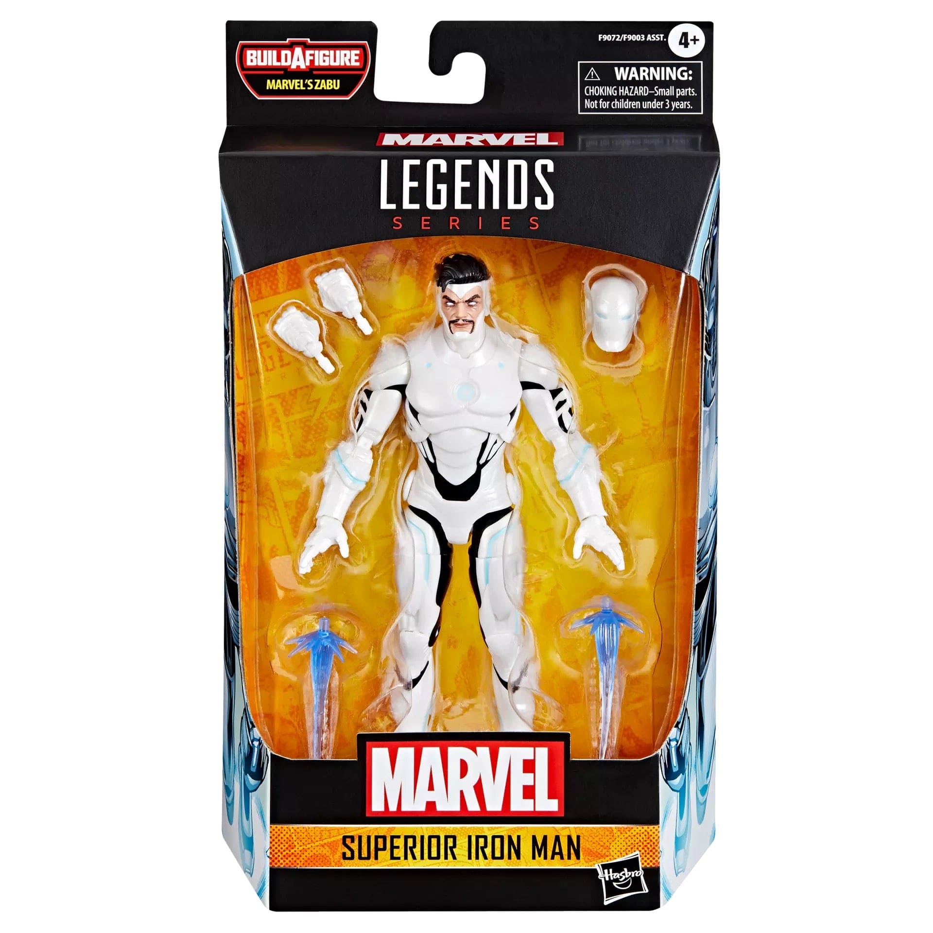 Hasbro Marvel Legends Series Superior Iron Man Action Figure (Zabu Build-A-Figure)