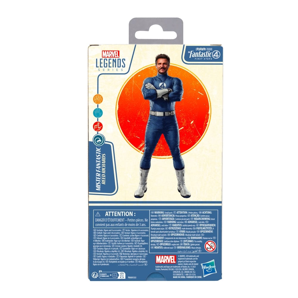 Hasbro Marvel Legends Series The Fantastic Four: First Steps Set of 6 Action Figures