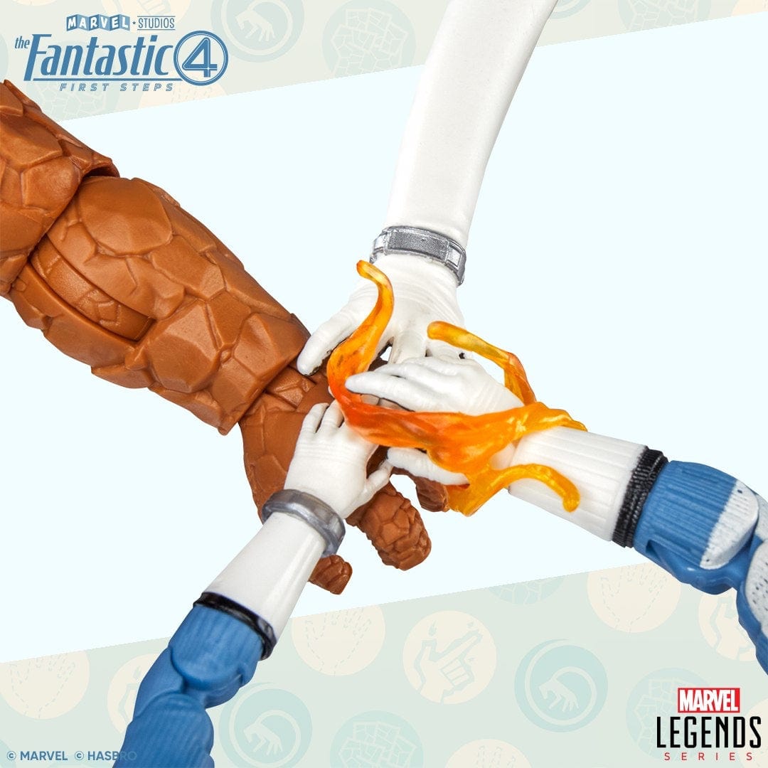 Hasbro Marvel Legends Series The Fantastic Four: First Steps Set of 6 Action Figures