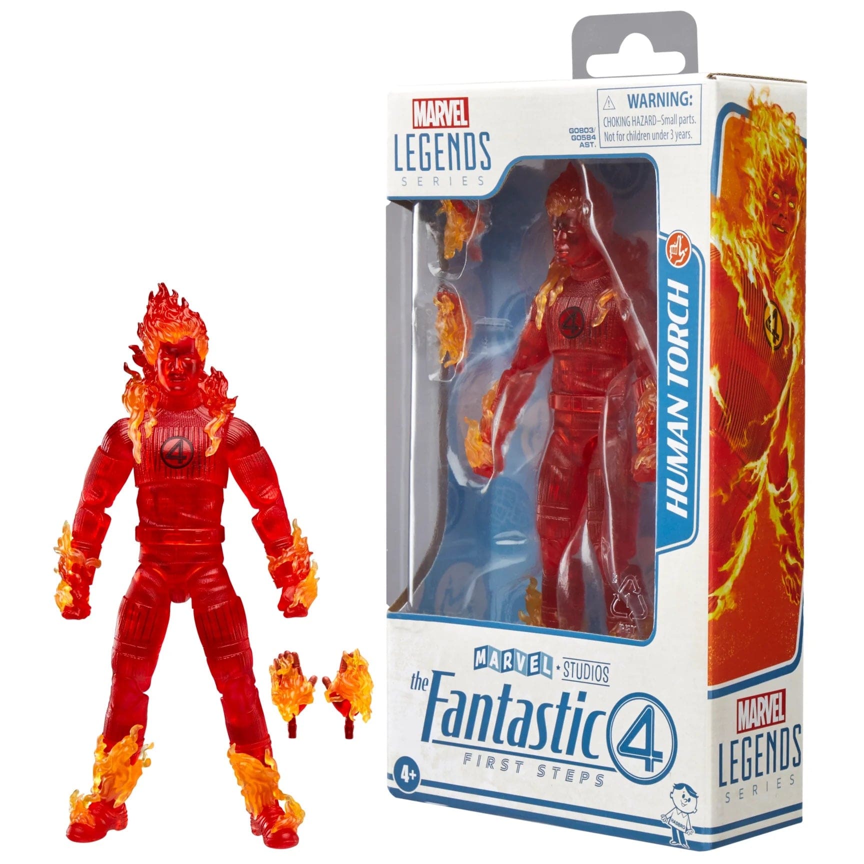 Hasbro Marvel Legends Series The Fantastic Four: First Steps Set of 6 Action Figures