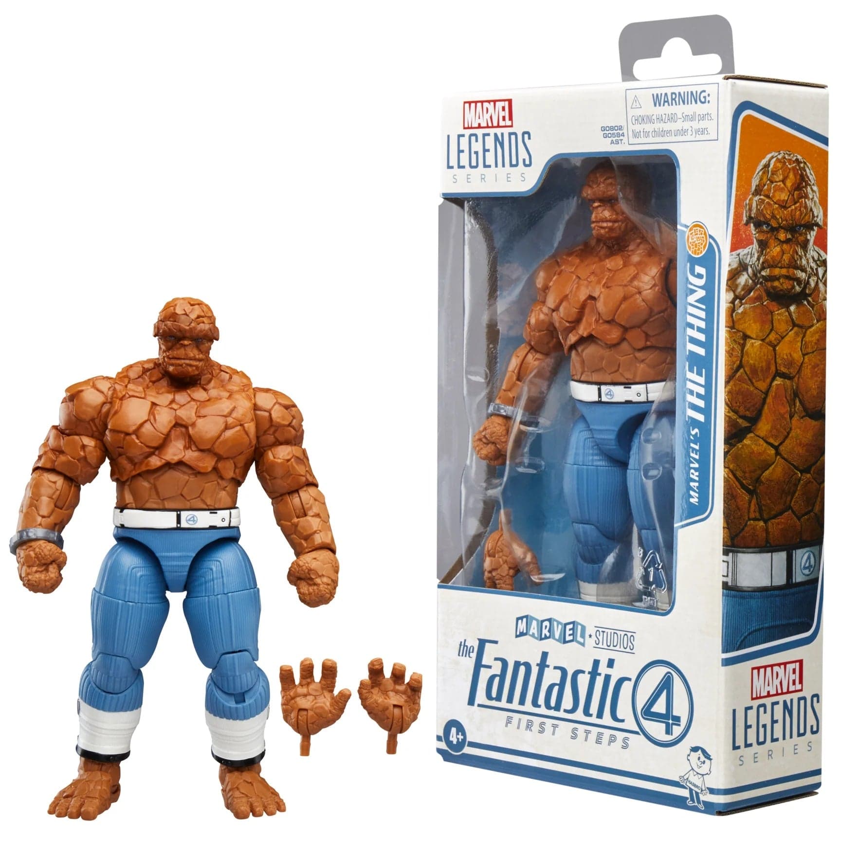 Hasbro Marvel Legends Series The Fantastic Four: First Steps Set of 6 Action Figures