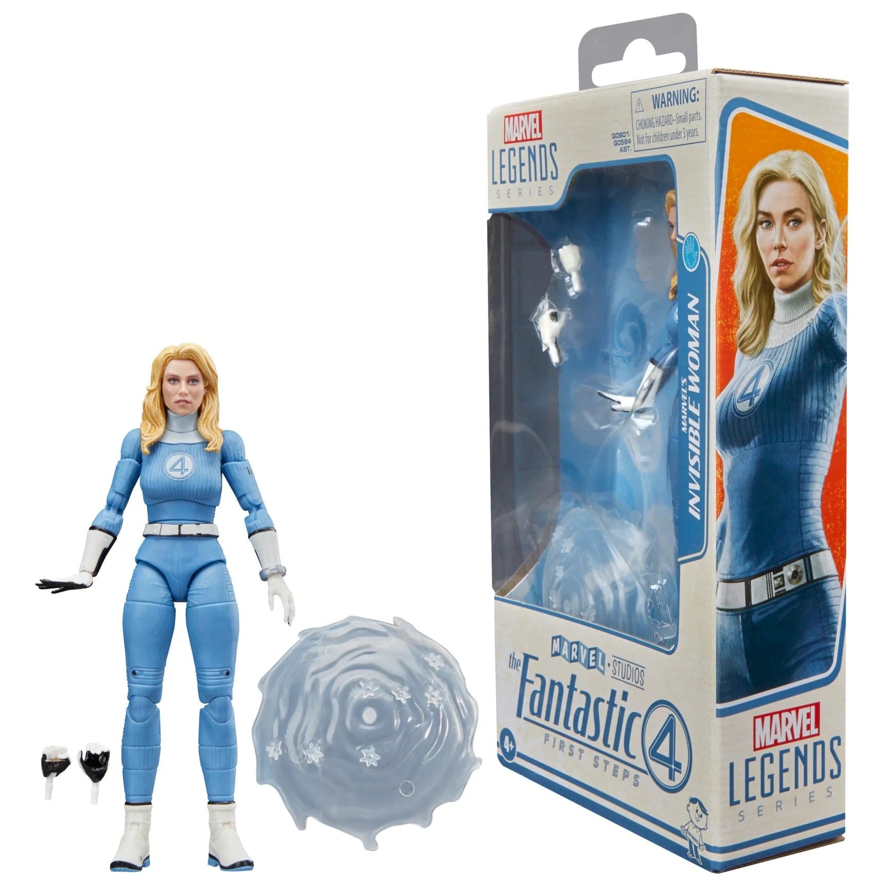 Hasbro Marvel Legends Series The Fantastic Four: First Steps Set of 6 Action Figures