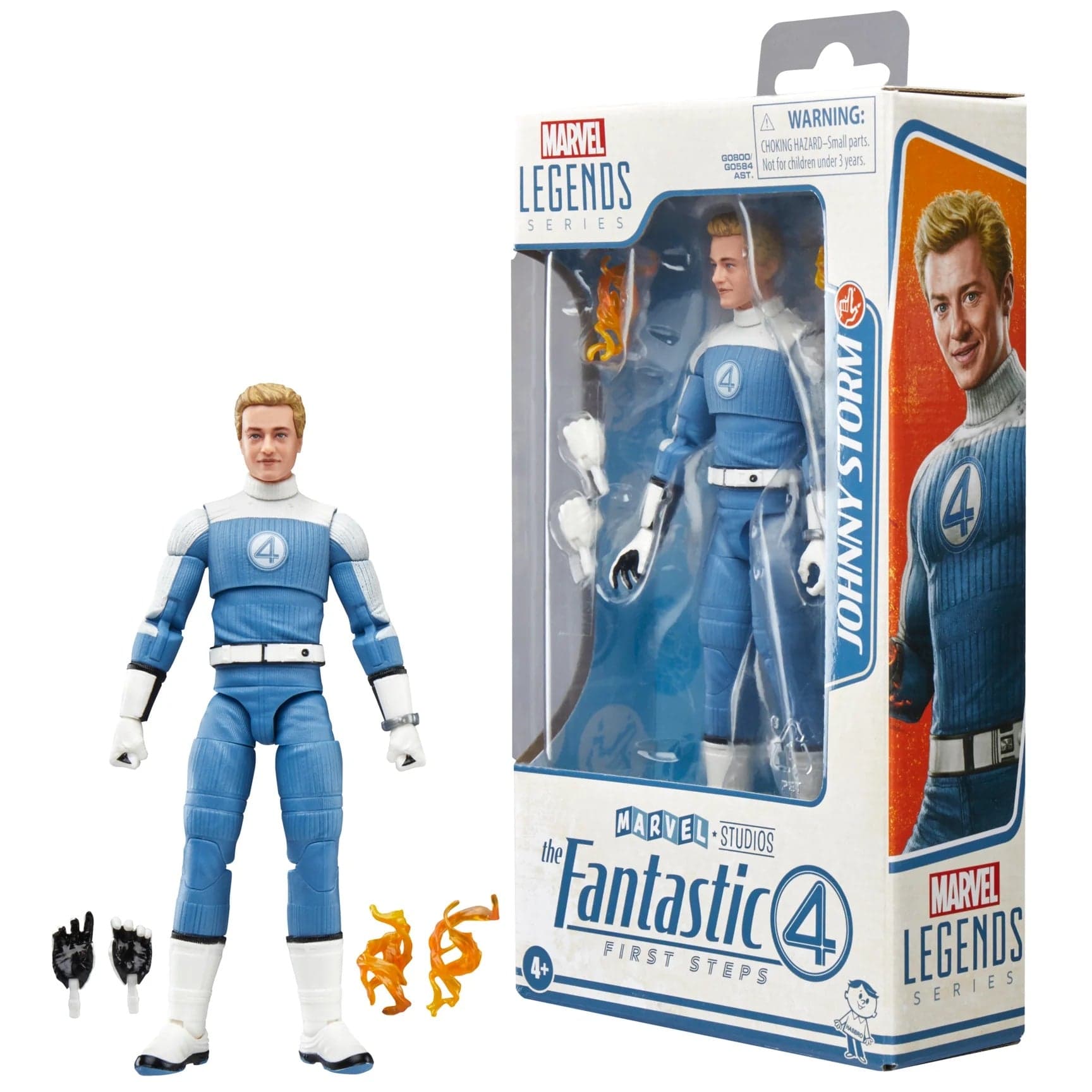 Hasbro Marvel Legends Series The Fantastic Four: First Steps Set of 6 Action Figures