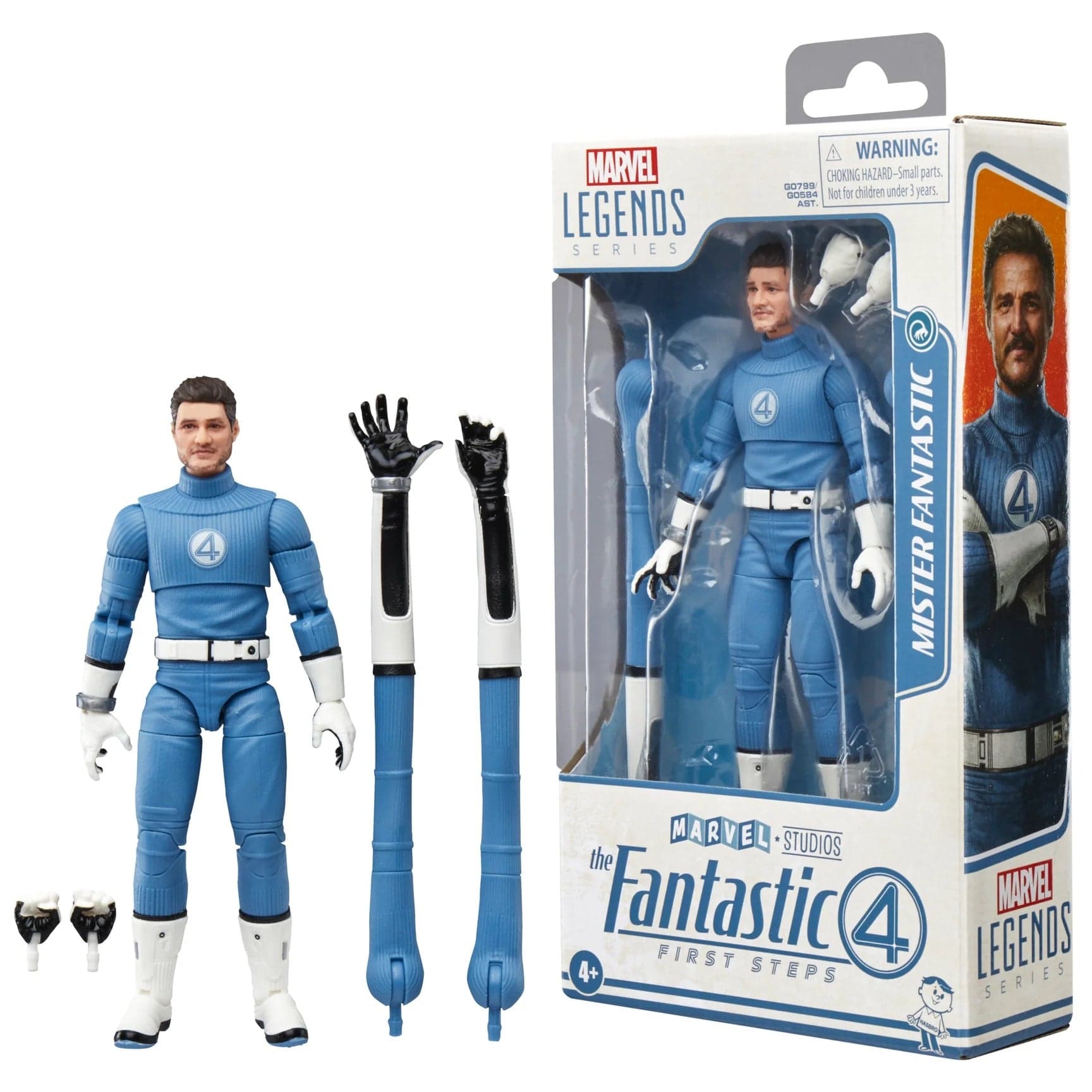 Hasbro Marvel Legends Series The Fantastic Four: First Steps Set of 6 Action Figures